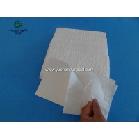 Hospital Medical Disposable Scrim Paper Hand Towel Reinforced Cotton Thread